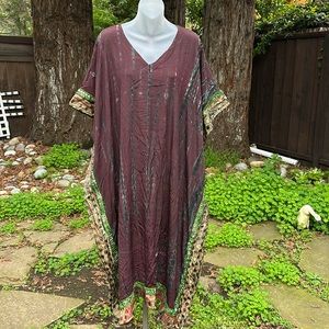 Sun Child Silk Caftan
